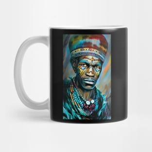 Tribal warrior Mug